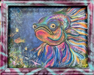 Finz Lumen Canvas Art $400